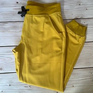 Figs Light Gold Zamora Jogger Scrub Pants